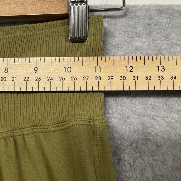 Free People Movement Good Karma Flare Leggings Olive Green Size M/L Yoga Boho - Picture 2 of 10